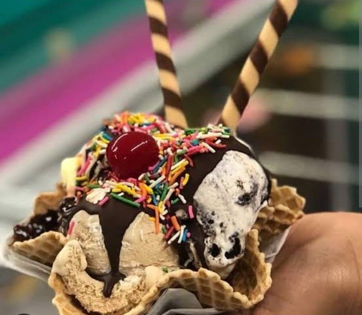 Primer plano de helado