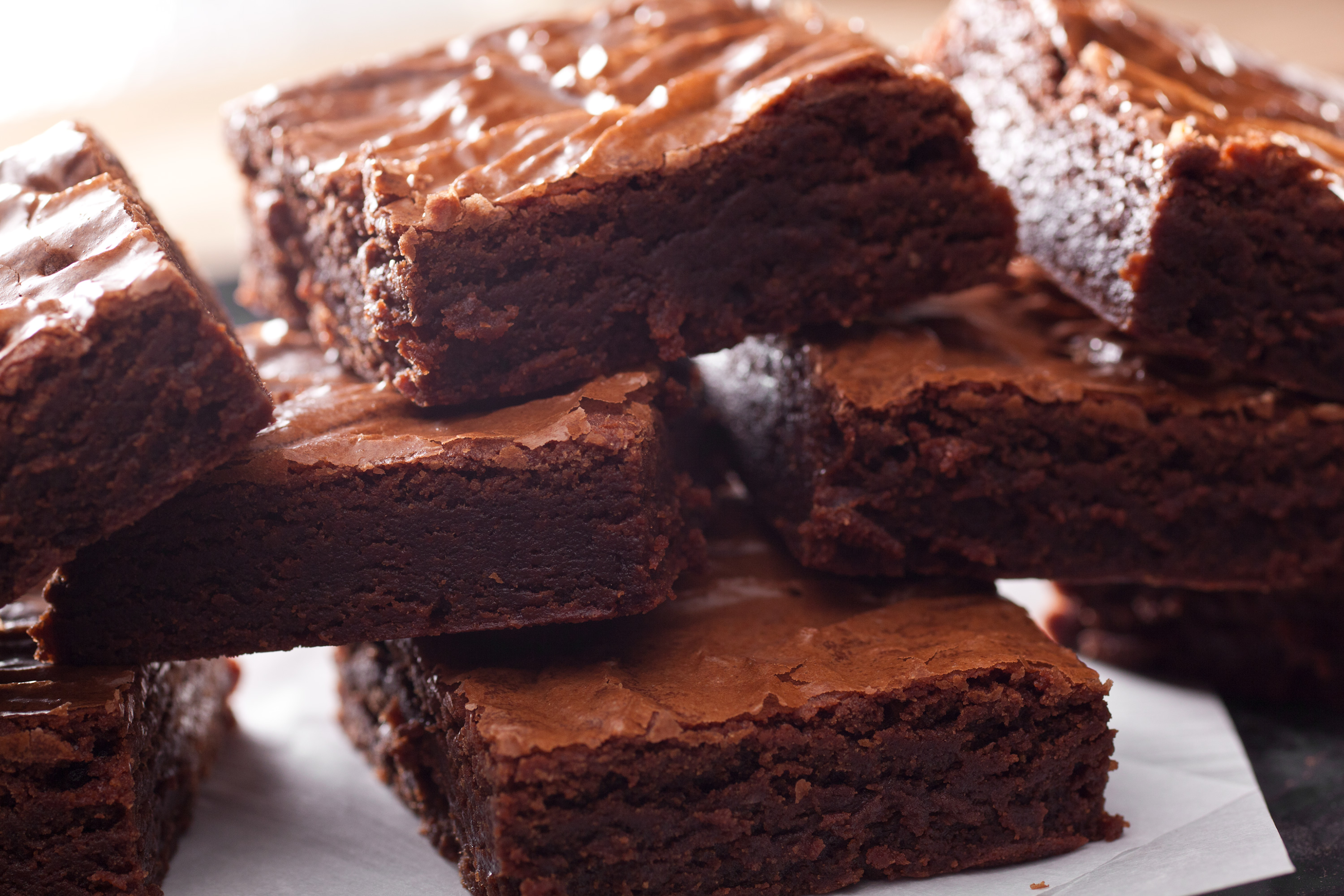 Brownie con helado